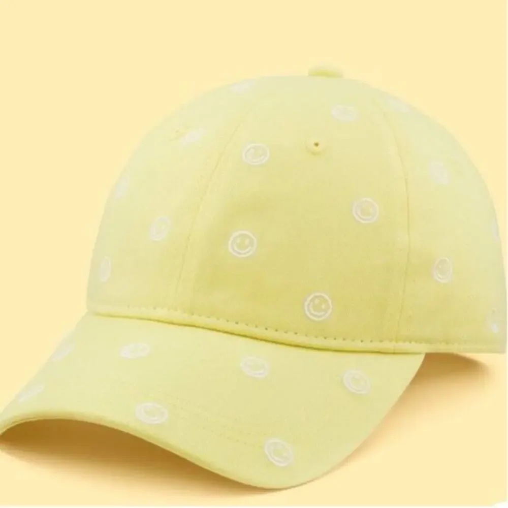 Stony Clover Target Yellow Smiley Face Baseball Hat